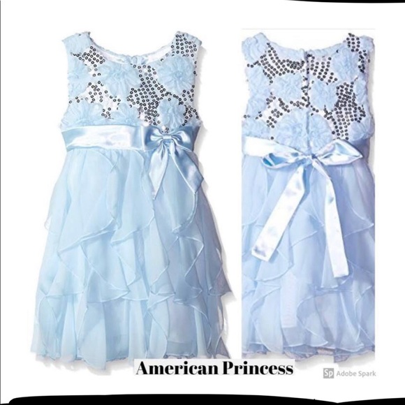 American Princess baby blue dress - Picture 7 of 11
